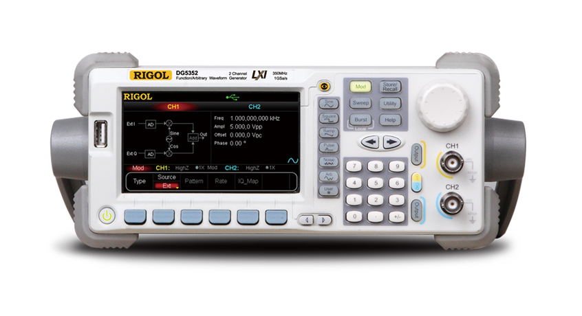 ̖ԴDG5102ƷԴ100MHz1GSa/s14bit128MptsⲨ2ͨx