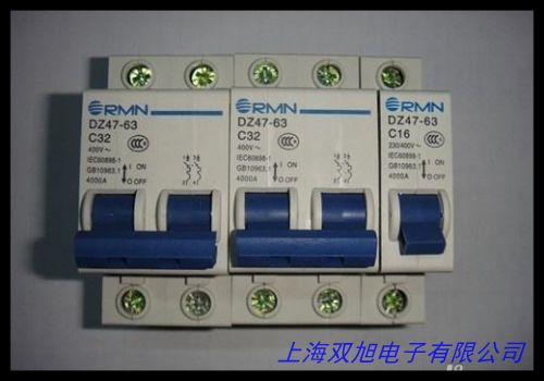 家用空氣開關(guān)DZ47-63過載保護(hù)斷路器3P C45小型斷路器