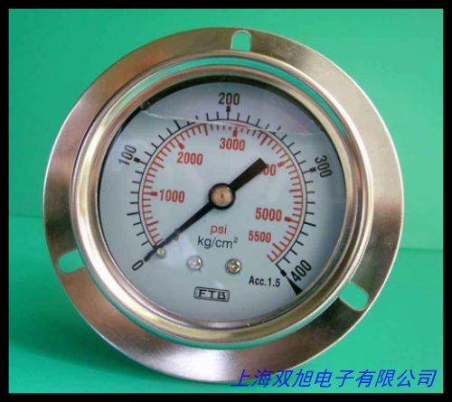 電阻壓力表電接點(diǎn)壓力表徑向Y100帶邊不銹鋼304耐震防暴壓力